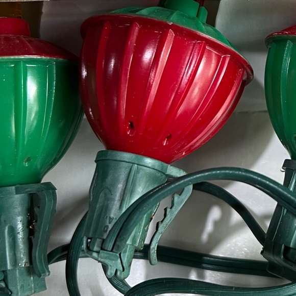 VINTAGE CHRISTMAS Bubbling 7 Light String Set - Picture 11 of 11